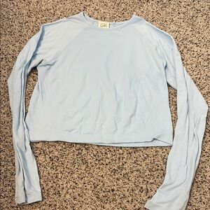 Light Blue Long Sleeve Top athleta
